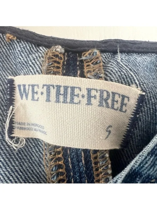 We The Free Free people high roller sapphire blue size Small overalls - Picture 5 of 5
